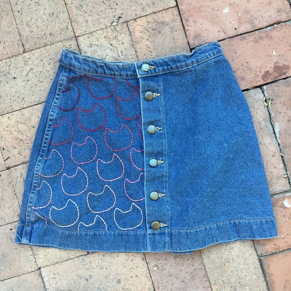Denim skirt size small - Picture 6 of 10